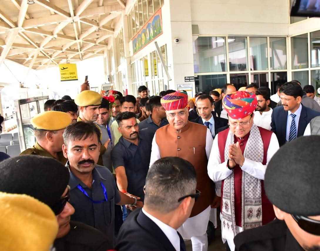 अजमेर में सीएम धामी ने उत्तराखंड धर्मशाला के द्वितीय तल का लोकार्पण