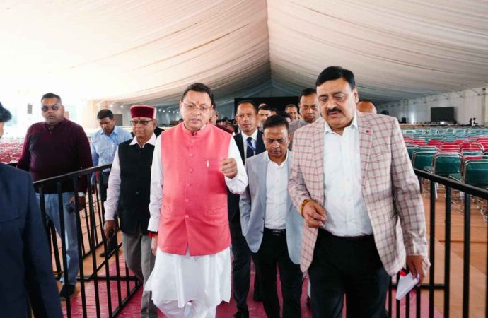 उत्तराखंड राज्य रजत उत्सव की तैयारियां जोरों पर, मुख्यमंत्री धामी ने एफ आर आई में लिया तैयारियों का जायजा