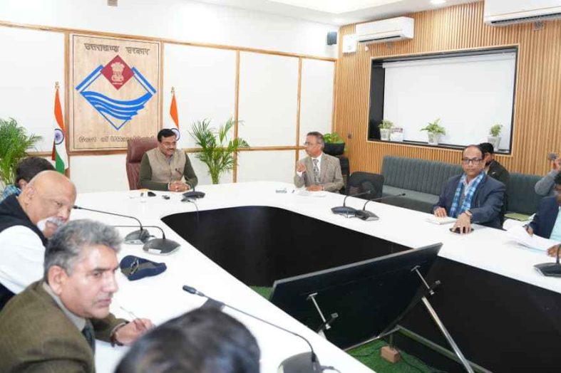 मुख्य सचिव की अध्यक्षता में JICA उद्यान विकास परियोजना की समीक्षा, वित्तीय व भौतिक प्लान बनाने के निर्देश