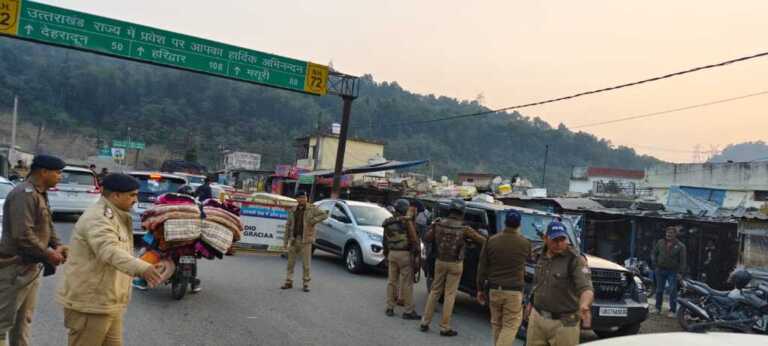 देहरादून में एसएसपी के निर्देश पर शहर से देहात तक सघन पुलिस चेकिंग अभियान