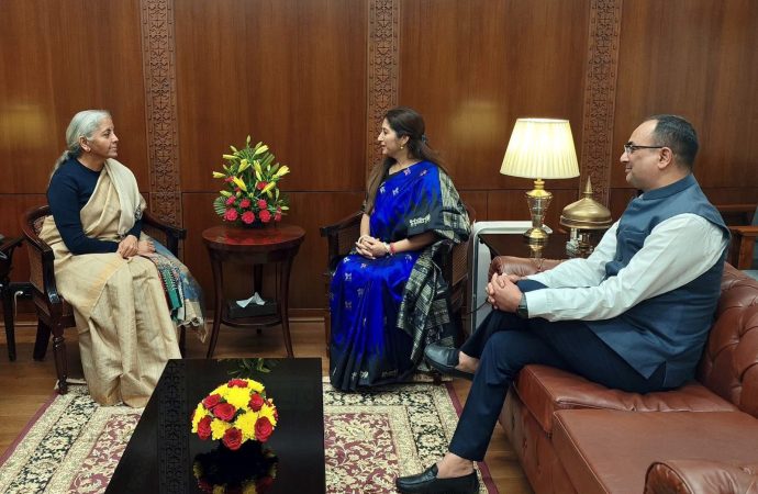 वित्त मंत्री निर्मला सीतारामण से दीप्ति रावत भारद्वाज की मुलाकात, SHG महिलाओं के सशक्तिकरण पर हुई विस्तृत चर्चा
