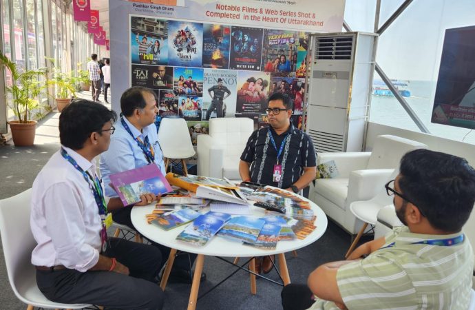वेव्स फिल्म बाज़ार 2025 में देश-विदेश के फिल्म निर्माता और निर्देशकों ने उत्तराखंड में शूटिंग के लिए दिखाई रुचि