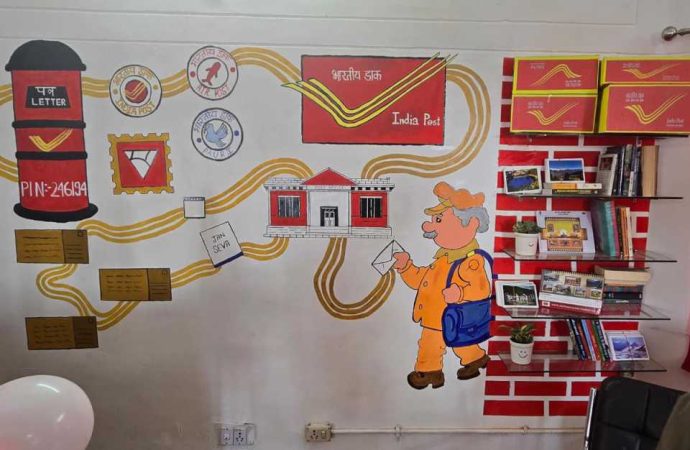 जेन-Z डाकघर के रूप में अपग्रेड हुआ गोविन्द बल्लभ पंत इंजीनियरिंग कॉलेज, घुड़दौड़ी का डाकघर।