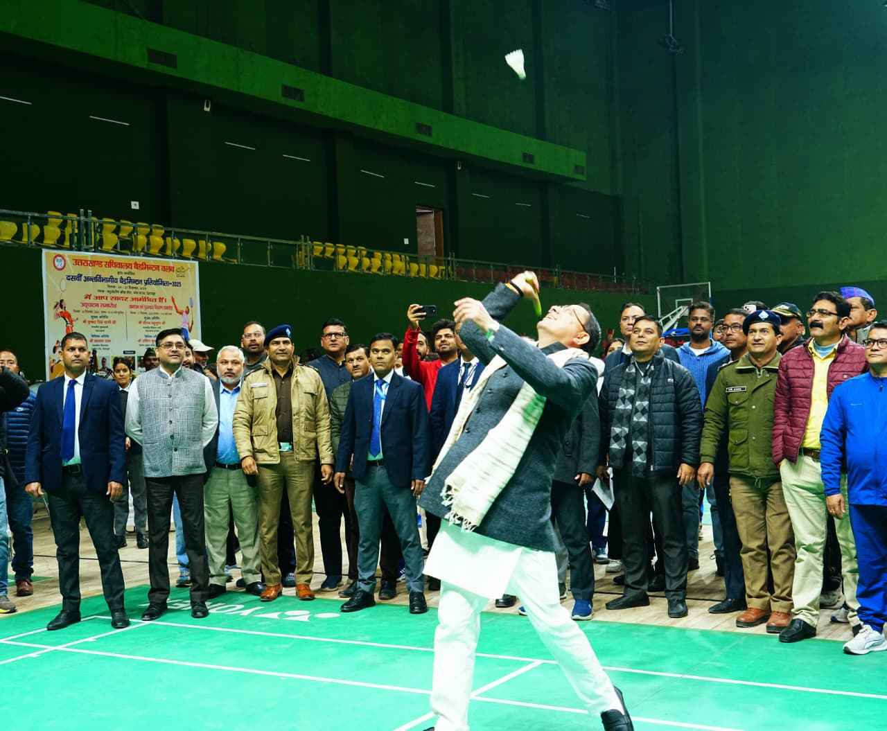 खेलों से अनुशासन, स्वास्थ्य और तनावमुक्त जीवनरू मुख्यमंत्री धामी