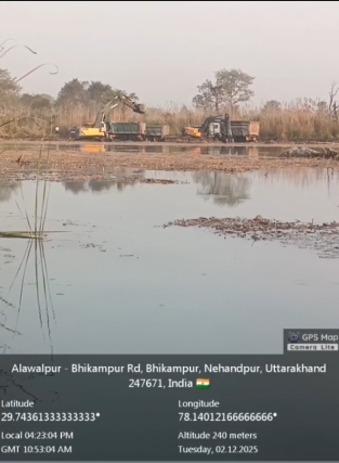 हाईकोर्ट आदेशों की धज्जियां? जिले में अवैध खनन पर मातृ सदन का आरोप