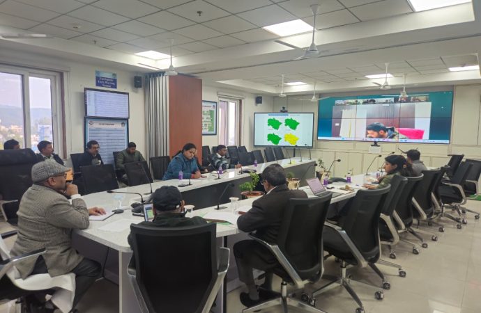 सचिव आपदा प्रबंधन ने की राज्य में बारिश तथा बर्फबारी से उत्पन्न स्थिति की समीक्षा