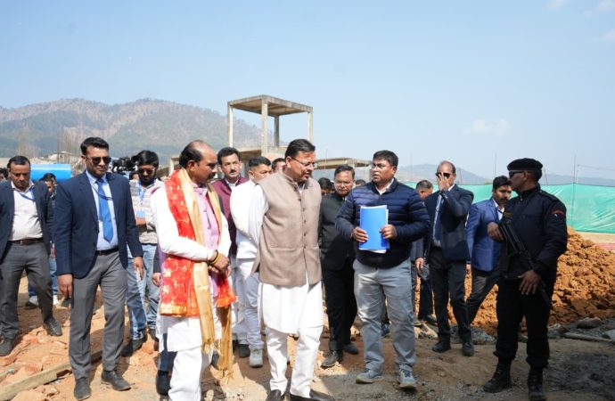 ₹256 करोड़ का प्रदेश का पहला महिला स्पोर्ट्स कॉलेज, सीएम ने किया निरीक्षण