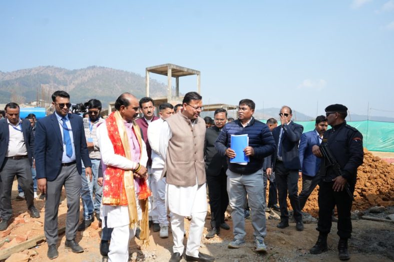 ₹256 करोड़ का प्रदेश का पहला महिला स्पोर्ट्स कॉलेज, सीएम ने किया निरीक्षण