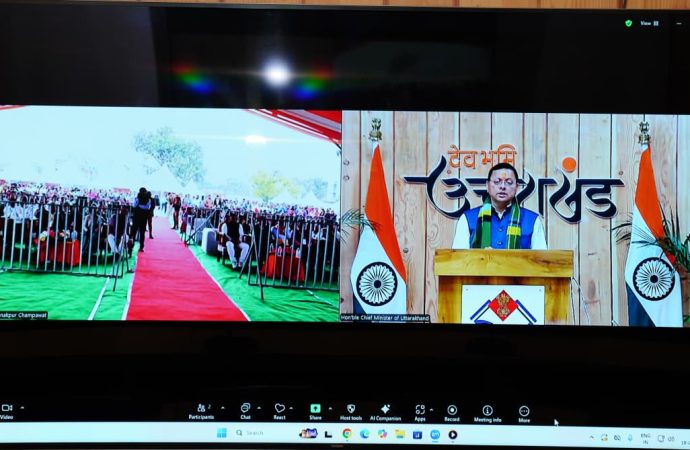 सीएम धामी ने किया ‘चंपावत सरस कॉर्बेट महोत्सव-2026’ का शुभारम्भ