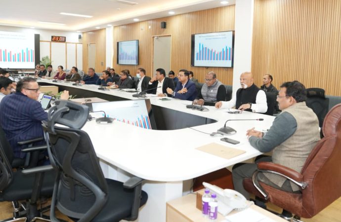 NABARD के RIDF फंड की उच्चाधिकार प्राप्त समिति की बैठक सम्पन्न