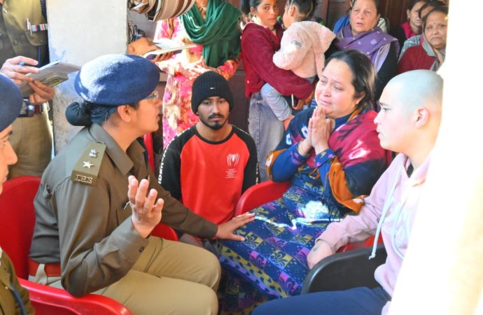 देहरादून हत्याकांड प्रकरण में एसपी मुख्यालय ने किया घटनास्थल का निरीक्षण