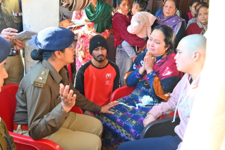 देहरादून हत्याकांड प्रकरण में एसपी मुख्यालय ने किया घटनास्थल का निरीक्षण