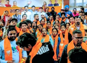 कांग्रेस-बसपा के सैकड़ों कार्यकर्ताओं ने थामा भाजपा का दामन