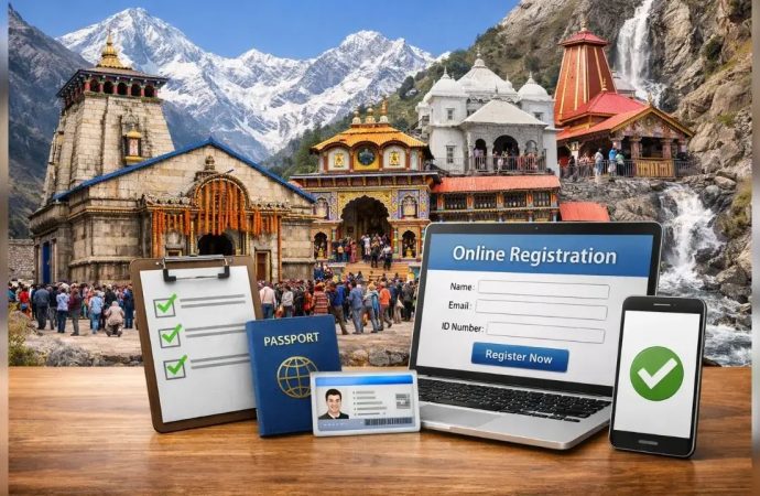 चारधाम यात्रा: 6 मार्च से ऑनलाइन पंजीकरण शुरू