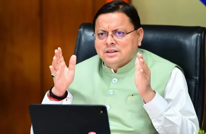 लॉ एंड ऑर्डर पर सीएम धामी सख्त, अधिकारियों को कड़ी चेतावनी