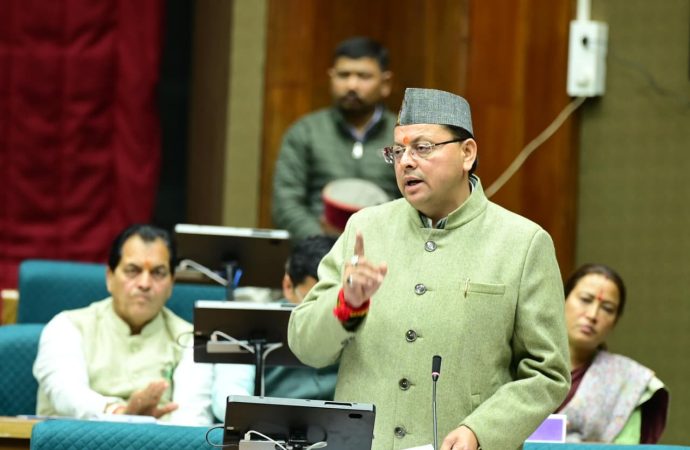 विकास, सुशासन और जनकल्याण के विकल्प रहित संकल्प के साथ कार्य कर रही सरकार – मुख्यमंत्री पुष्कर सिंह धामी