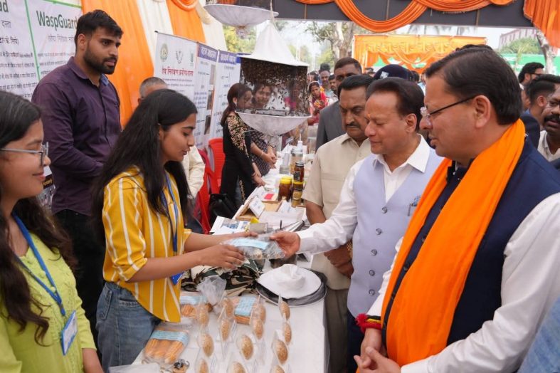 पंतनगर में 119वें अखिल भारतीय किसान मेले का मुख्यमंत्री पुष्कर सिंह धामी ने किया शुभारम्भ