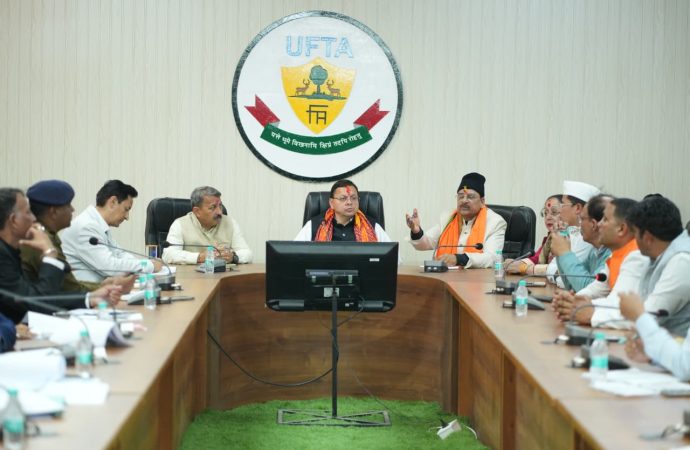 सीएम धामी ने हल्द्वानी में कानून व्यवस्था व विकास कार्यों की उच्चस्तरीय समीक्षा की