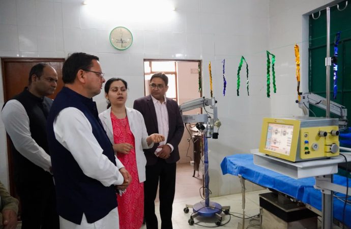 टनकपुर से मुख्यमंत्री पुष्कर सिंह धामी ने दी चम्पावत को स्वास्थ्य सेवाओं की बड़ी सौगात