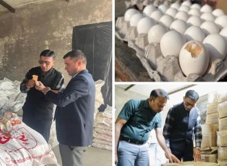 आंगनबाड़ी पोषण सामग्री के सेंट्रल गोदाम पर डीएम का औचक निरीक्षण