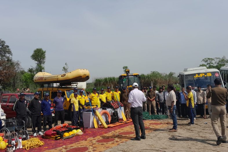 आठ जनपदों में आपदा से निपटने की तैयारियों का व्यापक परीक्षण