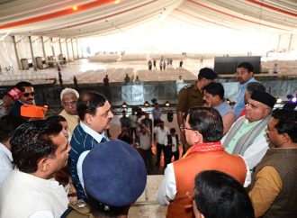 अमित शाह के हरिद्वार दौरे की तैयारियों का मुख्यमंत्री ने किया निरीक्षण