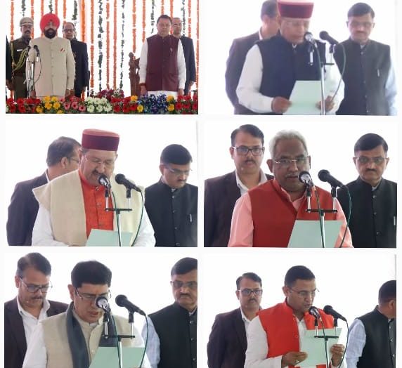 उत्तराखंड में मंत्रिमंडल विस्तार, पांच विधायकों ने मंत्री पद की शपथ ली