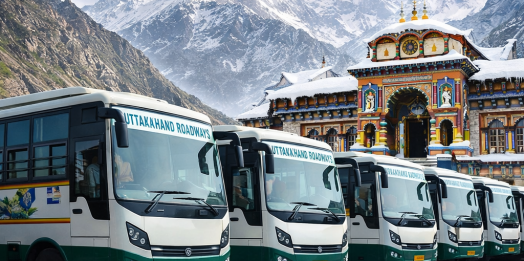 चारधाम यात्रा की तैयारी तेज, 100 बसों का बेड़ा तैयार