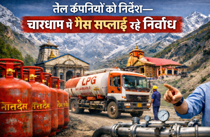 तेल कंपनियों को निर्देश—चारधाम में गैस सप्लाई रहे निर्बाध