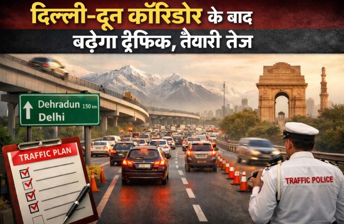 दिल्ली-दून कॉरिडोर के बाद बढ़ेगा ट्रैफिक, तैयारी तेज