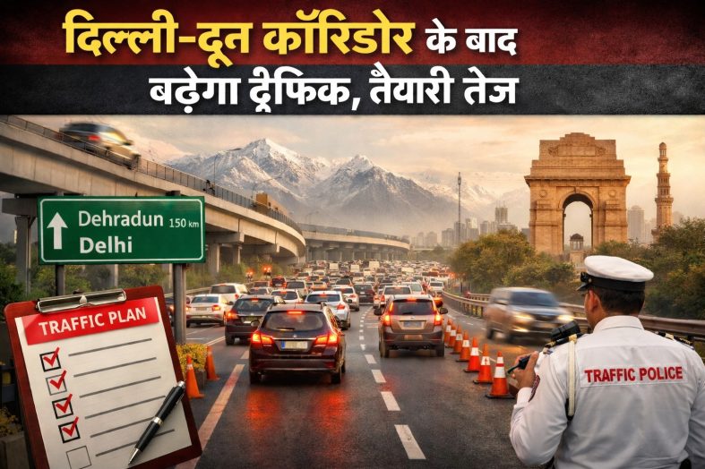 दिल्ली-दून कॉरिडोर के बाद बढ़ेगा ट्रैफिक, तैयारी तेज
