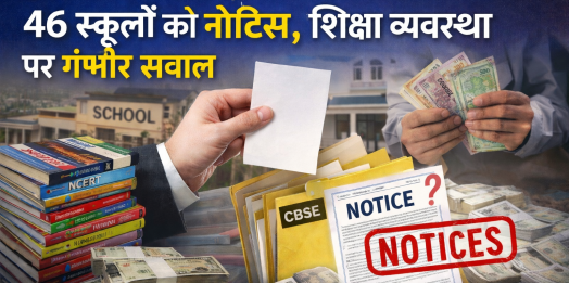हल्द्वानी: किताबों के नाम पर खेल—46 स्कूलों को नोटिस, शिक्षा व्यवस्था पर गंभीर सवाल