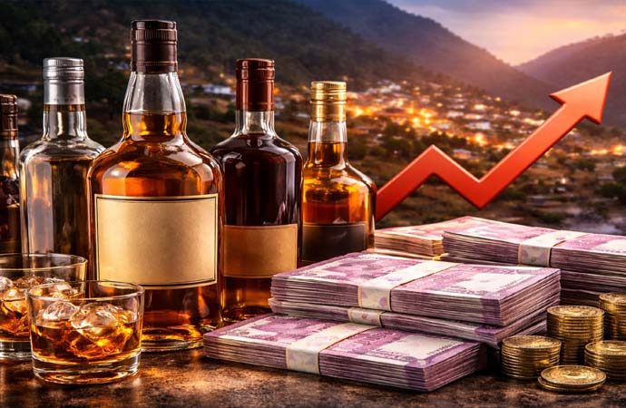 उत्तराखंड में शराब के दाम बढ़े, नई दरें लागू
