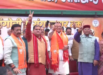 देहरादून: बंगाल जीत के बाद भाजपा में जश्न, सीएम धामी ने 2027 को लेकर जताया भरोसा