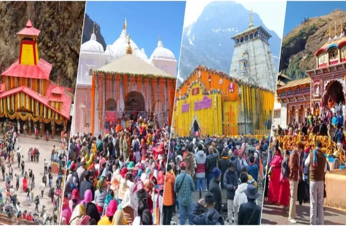 चारधाम में आस्था का सैलाब, शुक्रवार तक दर्शनार्थियों की संख्या पहुंची 20 लाख के करीब