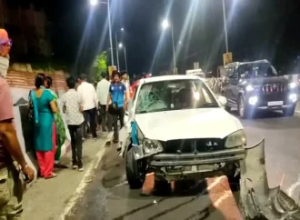 देहरादून में रफ्तार का कहर: कार और बाइक की भिड़ंत में PRD जवान समेत दो गंभीर रूप से घायल