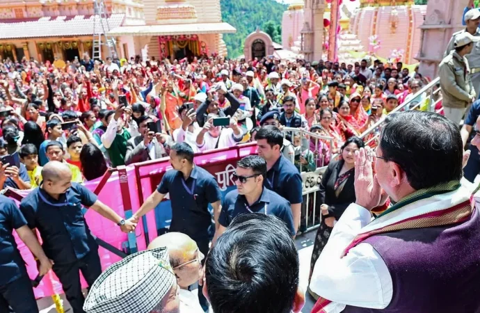 सोमनाथ मंदिर भारत की आध्यात्मिक शक्ति का प्रतीक: धामी