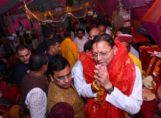 श्रीमद्भागवत कथा में CM धामी, जनकल्याण की प्रार्थना