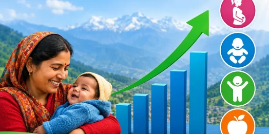 NFHS-6 में उत्तराखण्ड के मातृ, नवजात, बाल स्वास्थ्य एवं पोषण संकेतकों में उल्लेखनीय सुधार
