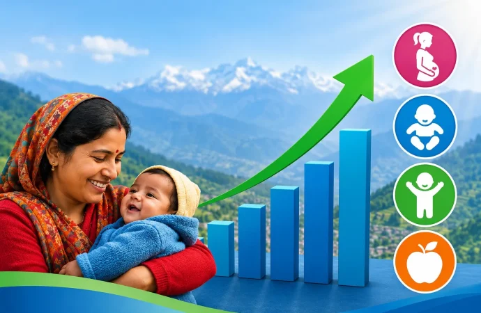 NFHS-6 में उत्तराखण्ड के मातृ, नवजात, बाल स्वास्थ्य एवं पोषण संकेतकों में उल्लेखनीय सुधार