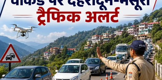 वीकेंड पर देहरादून-मसूरी ट्रैफिक अलर्ट, दून पुलिस ने लागू किया स्पेशल ट्रैफिक प्लान