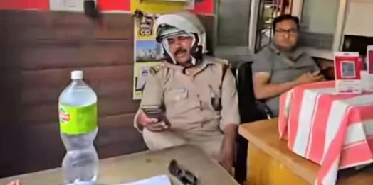 हर्रावाला में RTO इंस्पेक्टर पर रिश्वतखोरी के आरोप, ट्रांसपोर्ट कारोबारियों ने दुकान में बंद कर किया हंगामा