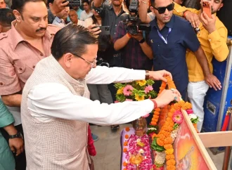 मुख्यमंत्री पुष्कर सिंह धामी ने हरिद्वार में नव निर्मित आनंद धर्मशाला ट्रस्ट का किया लोकार्पण