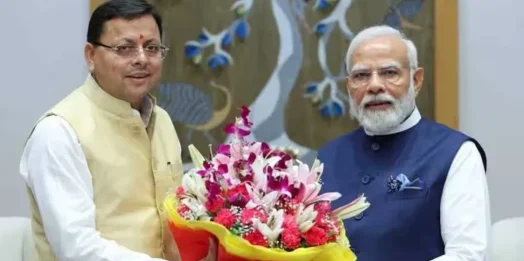 मुख्यमंत्री ने प्रधानमंत्री को पत्र लिखकर उनके सफल नेतृत्व के 12 वर्ष पूर्ण होने पर दी शुभकामनाएं।
