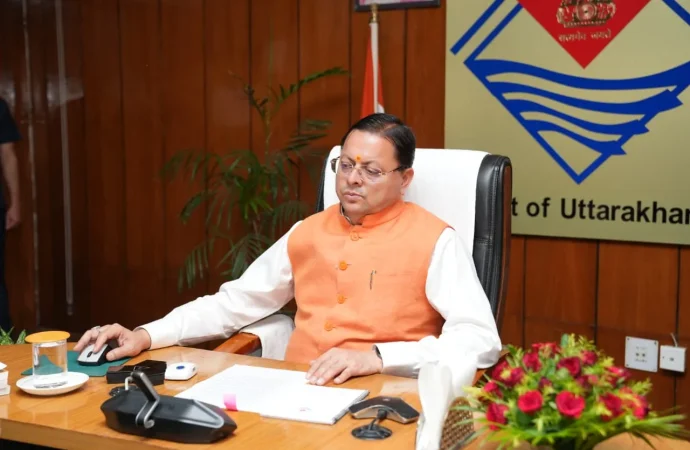 मुख्यमंत्री पुष्कर सिंह धामी ने किया ‘मेरी योजना’ पुस्तक ऑडियो क्लिप का अनावरण