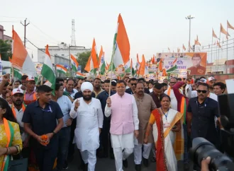 खटीमा में मुख्यमंत्री धामी के नेतृत्व में निकली भव्य “प्रगति पथ यात्रा”, हजारों लोगों ने उत्साहपूर्वक किया प्रतिभाग