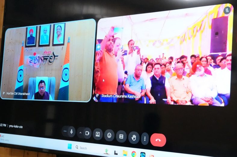 काशीपुर के विकास को नई गति दे रही धामी सरकार-मुख्यमंत्री पुष्कर सिंह धामी