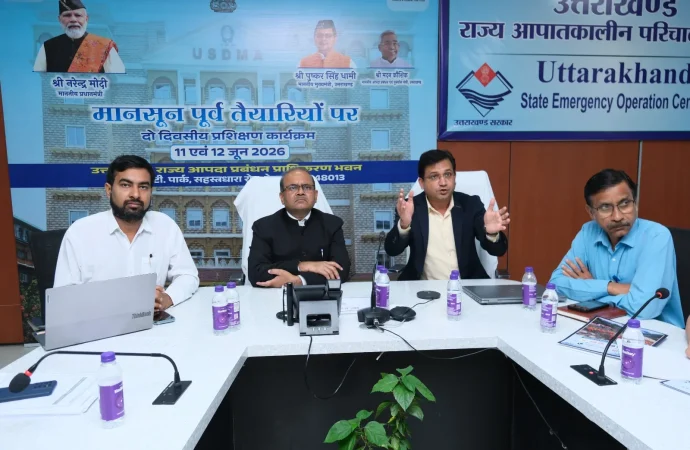 मानसून जनित आपदाओं से निपटने के लिए क्षमता निर्माण पर जोर