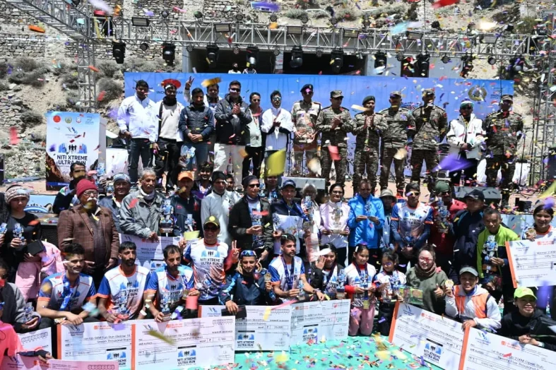 नीति घाटी में गूंजा फिट इंडिया का संदेश, ‘नीति एक्सट्रीम अल्ट्रा रन’ का पुरस्कार वितरण समारोह संपन्न