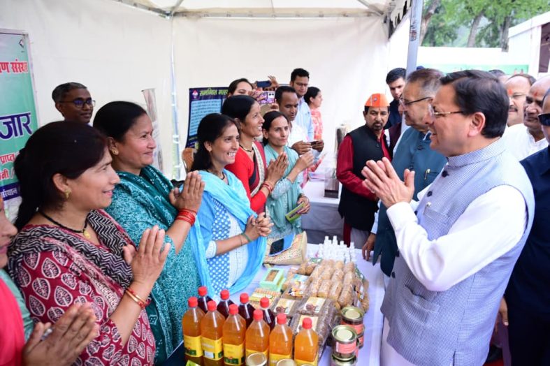 सीएम धामी का दावा: किसानों के हित में हो रहा कार्य, बढ़ रही है आय